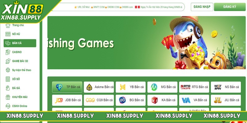 Hệ thống trò chơi đa dạng trong Bắn Cá XIN88